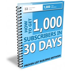 1000 Subscribers in 30 Days