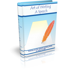 Art Of Writing A Speech