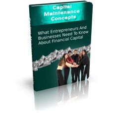 Capital Maintenance Concepts