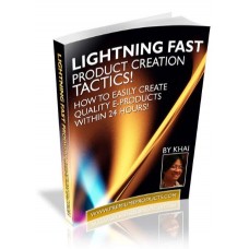 Lightning Fast Product Creation Tactics