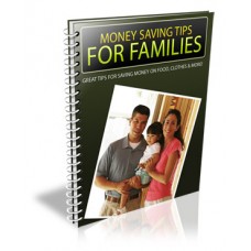 Money Saving Tips For Families