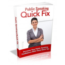 Public Speaking Quick Fix