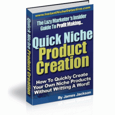 Quick Niche Product Creation