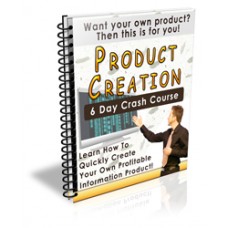 Product creation crash course